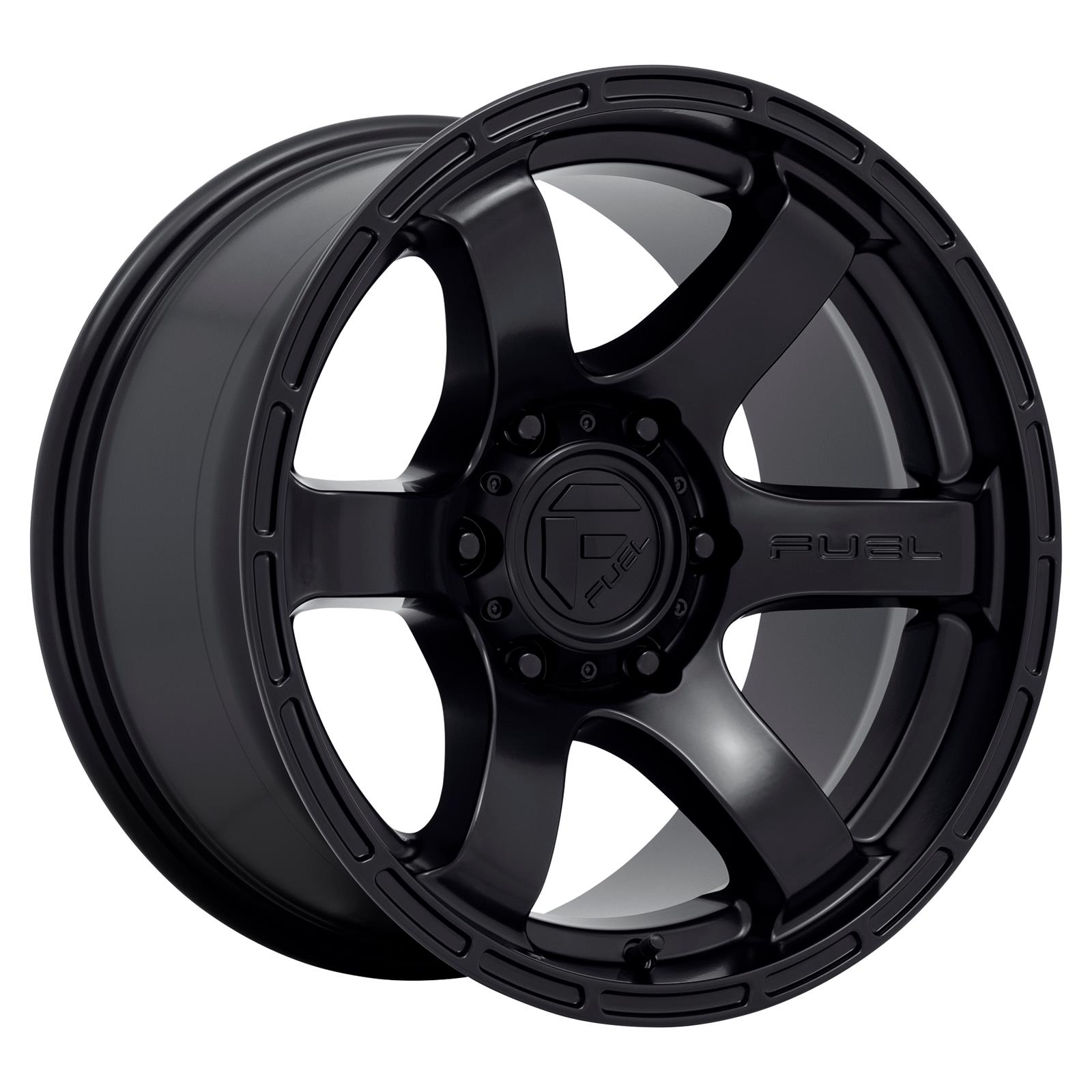 Fuel Off-Road D76718908445 Fuel Off-Road Rush D767 Matte Gunmetal