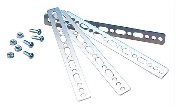Flex-A-Lite Trimline Bracket Kits 108600 Fan Mounting Brackets, Aluminum, Natural, Kit