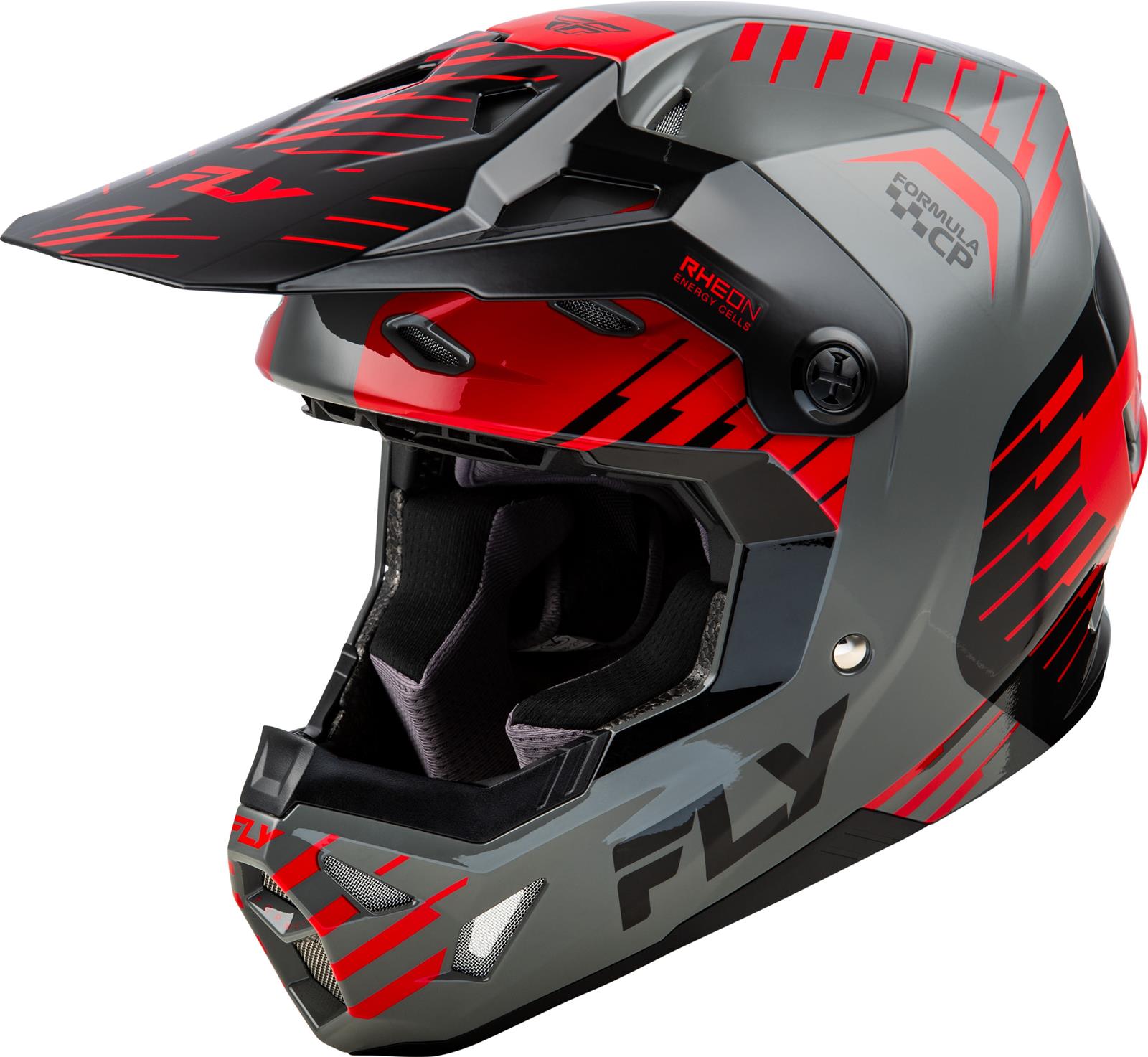 fly motorcycle helmets 2025 Racing Formula S Carbon Legacy Helmet  The Impact Energy Cells are made of RHEON Fly Racing 73-4466XS Formula S