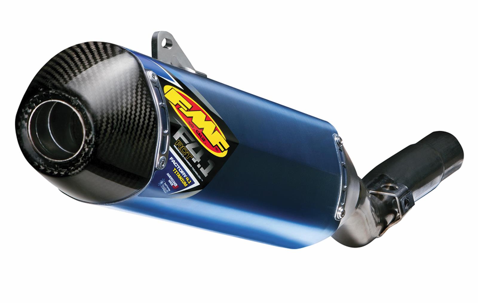 FMF Exhaust 045561 FMF Racing Factory 4.1 RCT Slip-On Mufflers | Summit  Racing