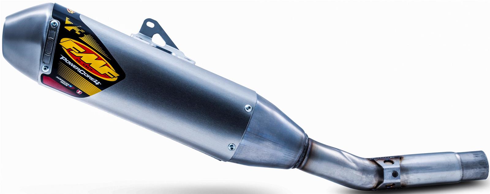 FMF Exhaust 044434 FMF Racing Powercore 4 Hex Slip-On Mufflers