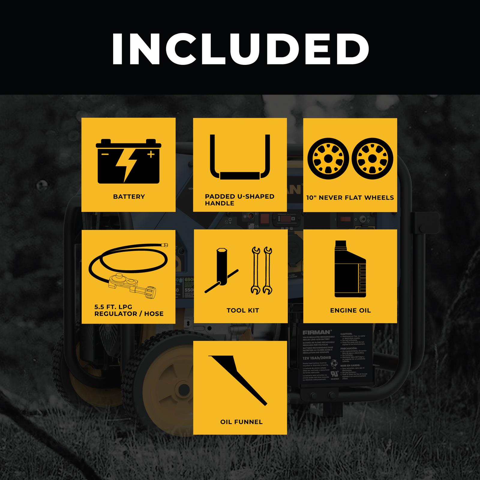 Firman T08071 Firman Portable Generators Summit Racing