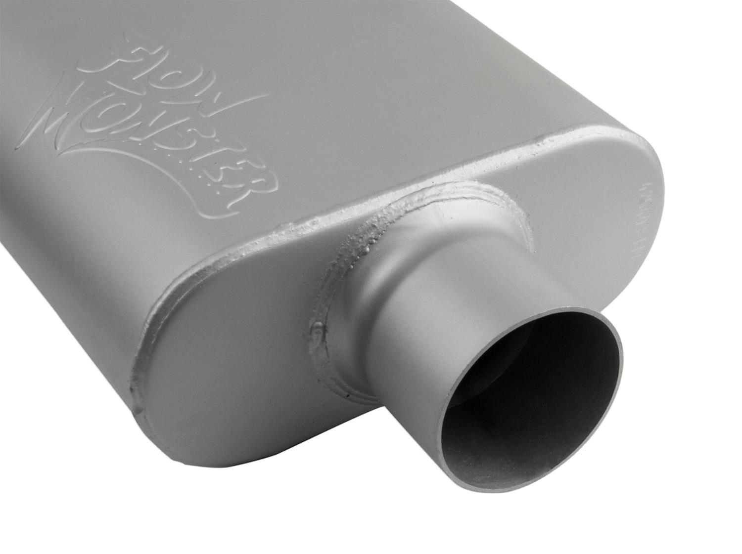 Summit racing single chamber muffler