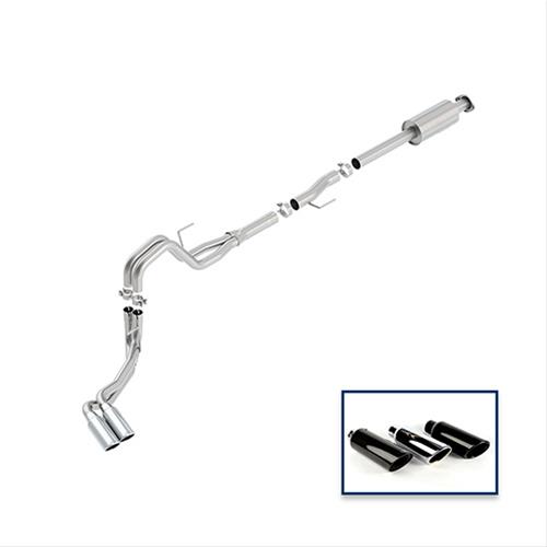 Ford Racing 15-18 F-150 5.0L Cat-Back Extreme Exhaust System Side Exit w/ Chrome Tips thumbnail 2