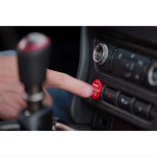 Ford Racing 15-17 Mustang Red Starter Button Installation Kit thumbnail 2