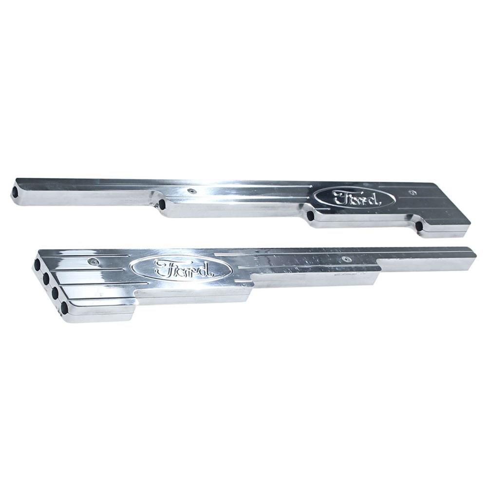 Ford Performance Billet Wire Loom Kit w/Ford Oval Logo Ford Performance Billet Wire Loom Kit w/Ford Oval Logo