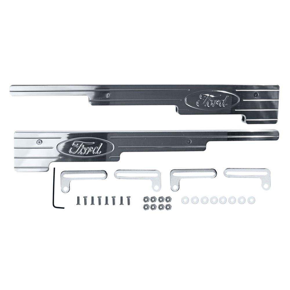 Ford Performance Billet Wire Loom Kit w/Ford Oval Logo Ford Performance Billet Wire Loom Kit w/Ford Oval Logo