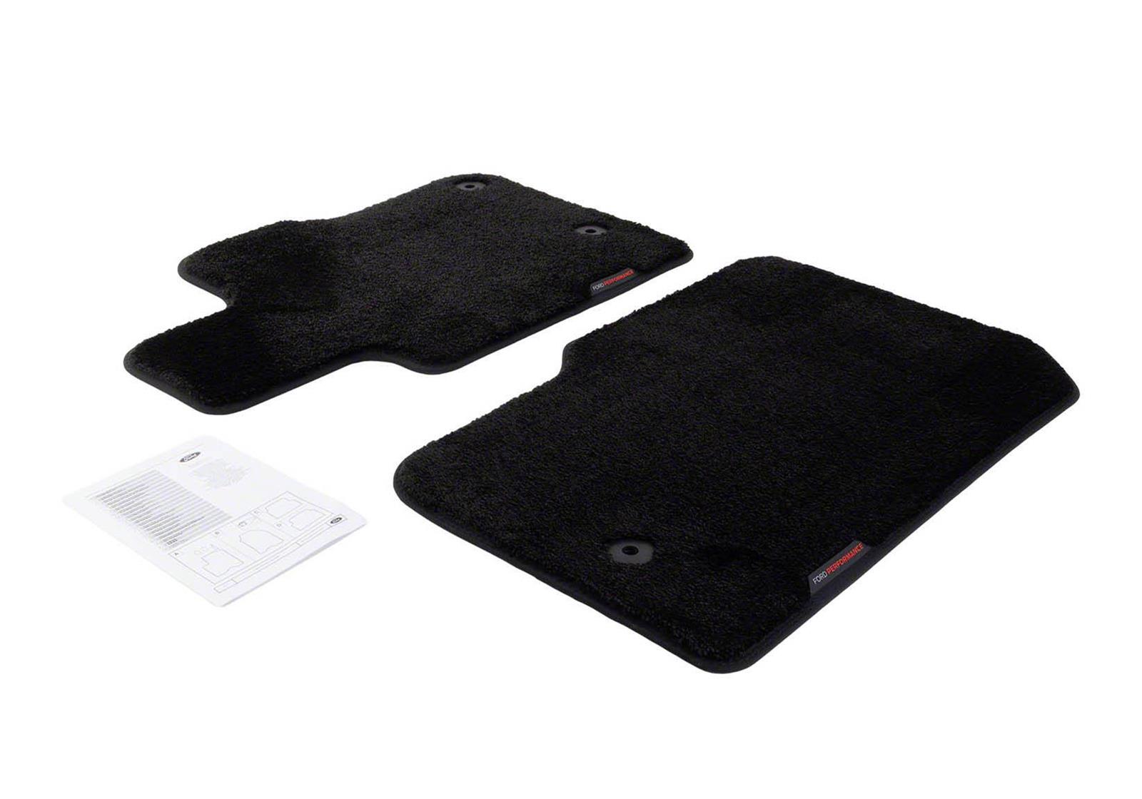 Ford Racing 21-25 Bronco 2 Door Black 60oz Floor Mats