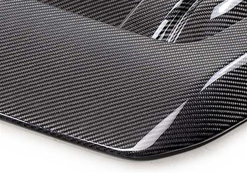 Ford Racing 22-24 Bronco Raptor Carbon Fiver Tailgate Applique - Gloss