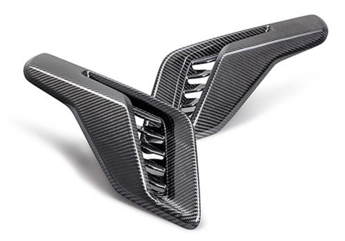 Ford Racing 21-24 F-150 Raptor Carbon Fiber Fender Vent Set - Gloss thumbnail 2