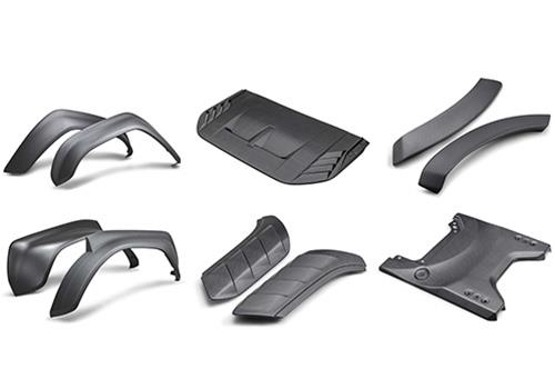 Ford Racing 22-24 Ford Bronco Raptor Carbon Fiber Appearance Kit - Matte Finish thumbnail 3