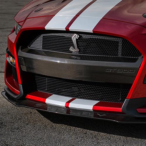 Ford Racing 20-21 Mustang GT500 Carbon Fiber Bumper Insert thumbnail 2