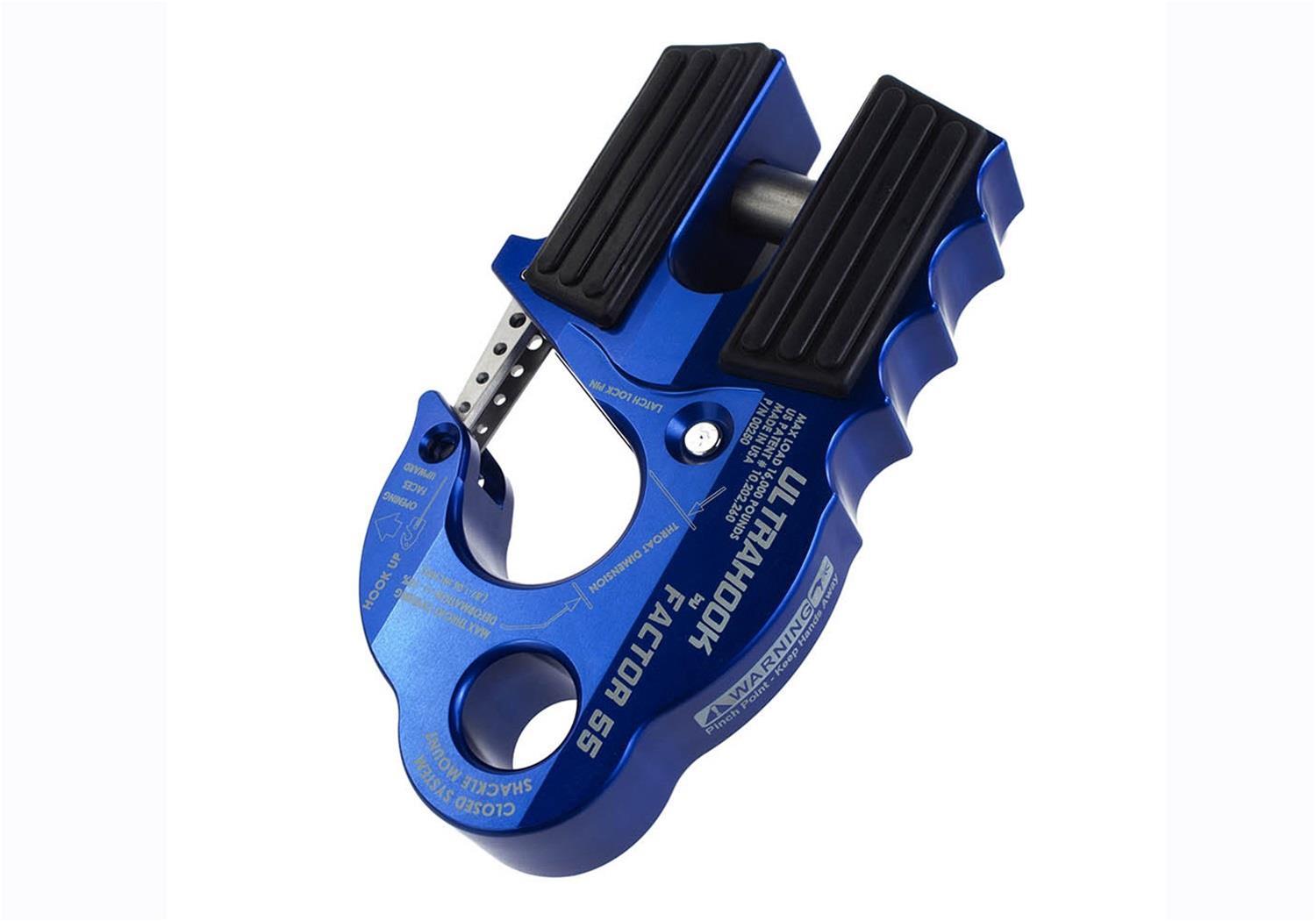 Ford Racing Factor 55 UltraHook w/Rope Guard - Blue thumbnail 5