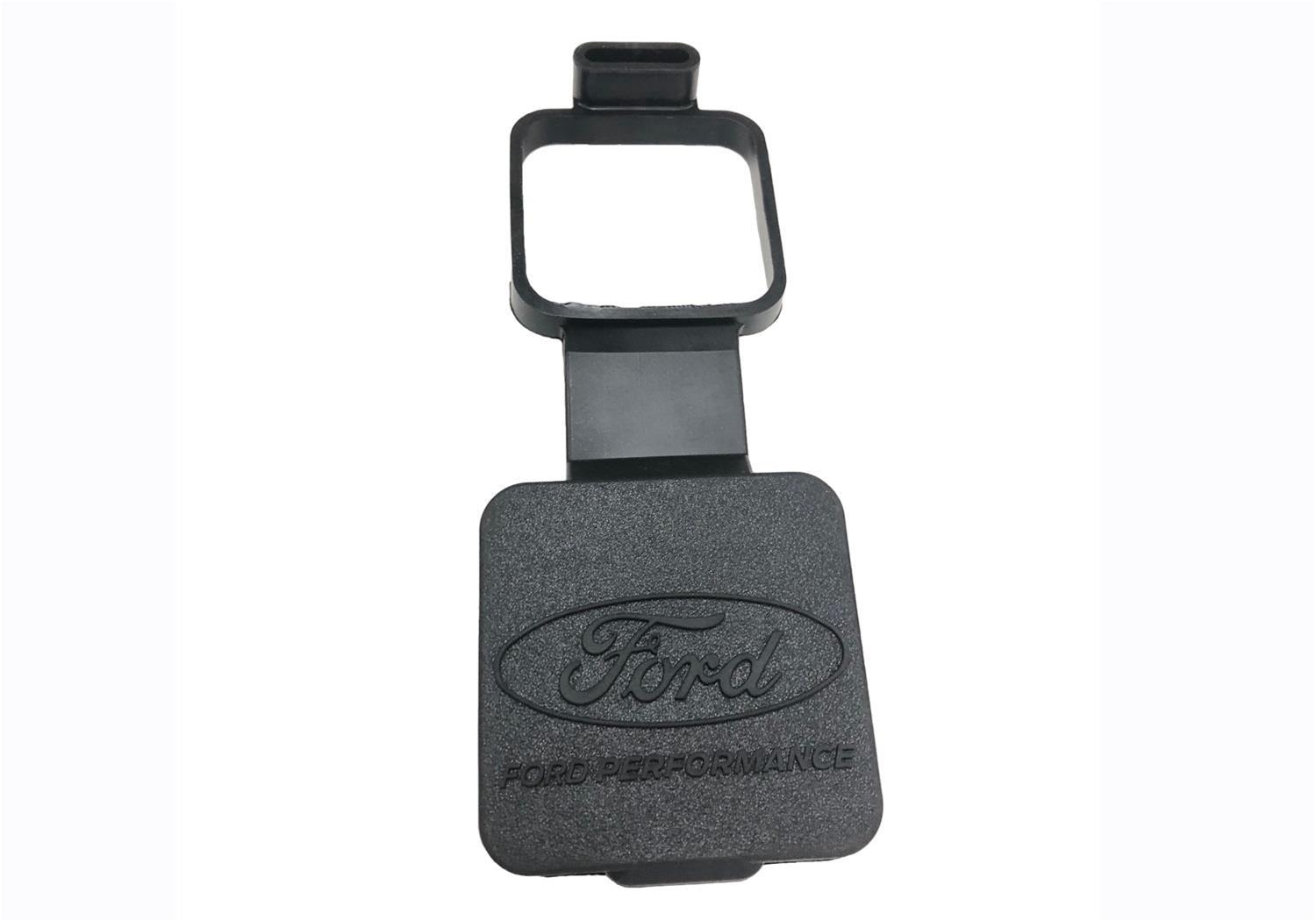 Ford Racing Rubber 2in Hitch Receiver Cover w/Ford Oval/Ford Performance Logo thumbnail 2