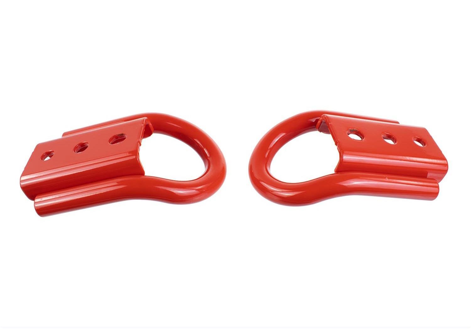 Ford Racing 21-23 Bronco Rear Tow Hook Pair - Red thumbnail 6