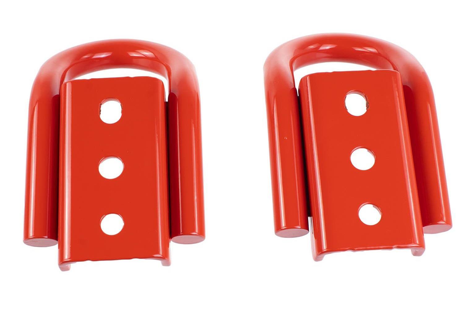Ford Racing 21-23 Bronco Rear Tow Hook Pair - Red thumbnail 4