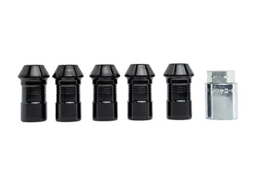 Ford Racing 2023+ Ford Bronco Raptor M14 x 1.5 Black Security Lug Nut Kit - Set of 5 thumbnail 2