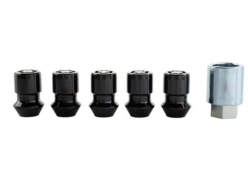 Ford Racing M12X1.5 Black Security Lug Nut - Set of 5 thumbnail 2