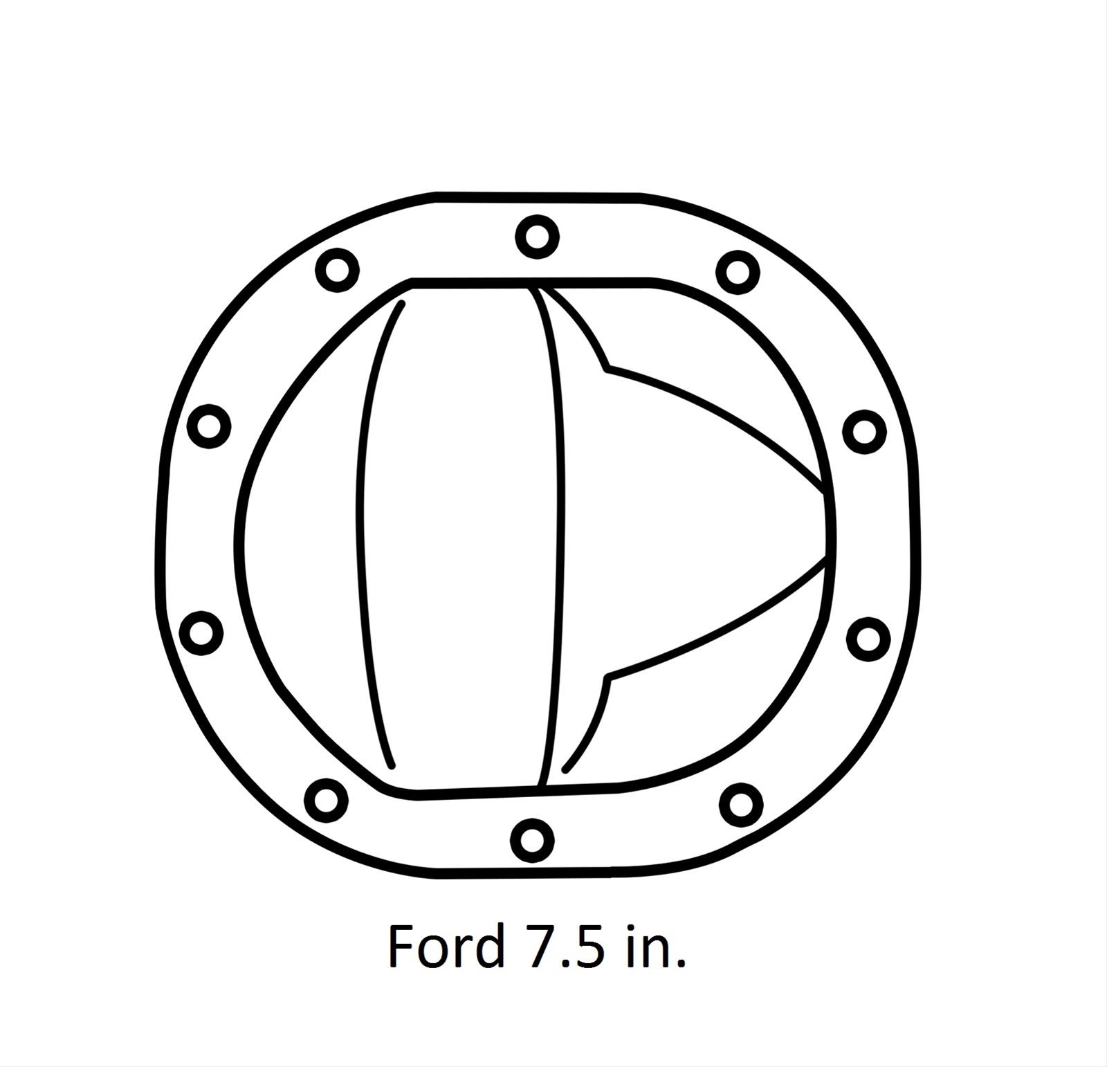 SVL Drivetrain Ring and Pinion Gear Sets 10001322 Ford 7.5 in. 4.56 Gears Differential Pinion; - Ratio thumbnail 2