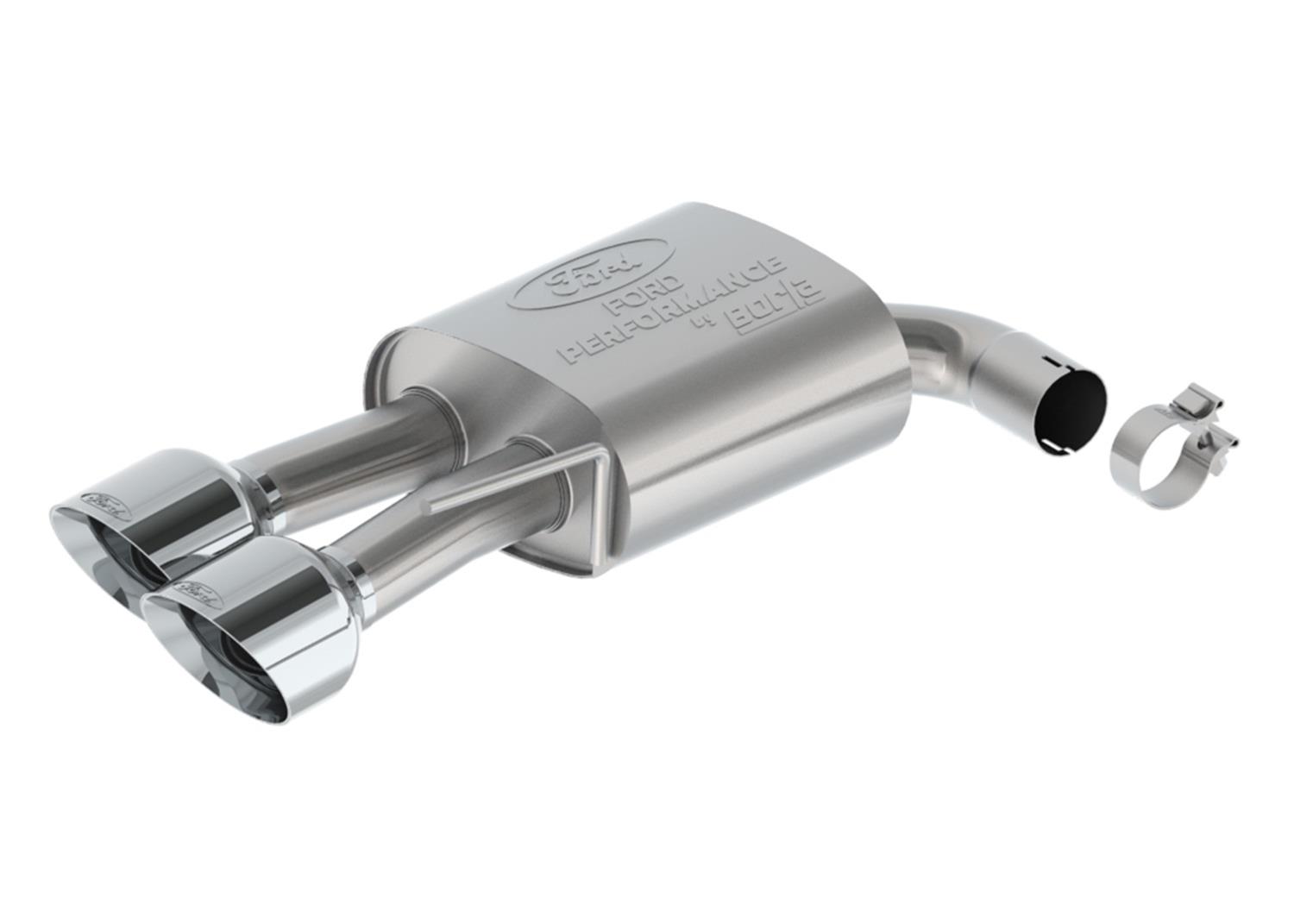 Ford Racing 2024 Mustang 5.0L Sport Non-Active Cat-Back Exhaust w/Valance - Chrome Tip thumbnail 3