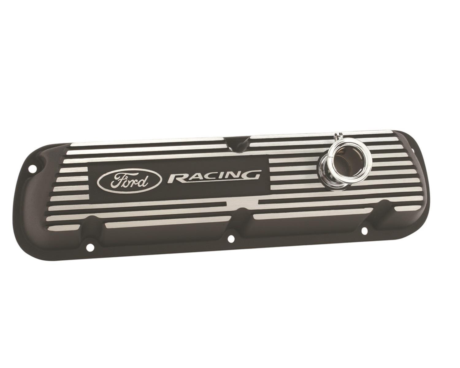 Ford Racing Black Satin Valve Covers Racing EFI thumbnail 3