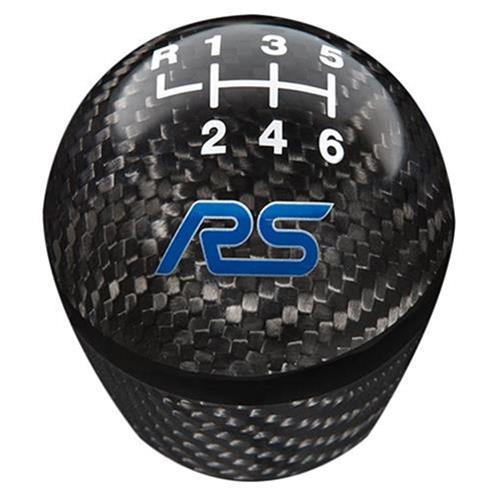 Ford Racing Focus RS Black Carbon Fiber Shift Knob 6 Speed