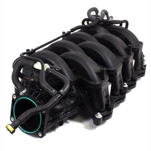 Ford Performance Parts GT350 5.2L Coyote Intake Manifolds for 2015-2017 F-150, MUSTANG - M-9424-M52 Manifold, Composite Plastic, Black, Ford, Modular, Each thumbnail 2