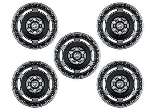 Ford Racing 21-23 Bronco Everglades Wheel Kit - Carbonized Gray