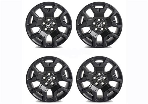 Ford Racing 2021+ Bronco Sport 17in Low Gloss Black Wheel Kit
