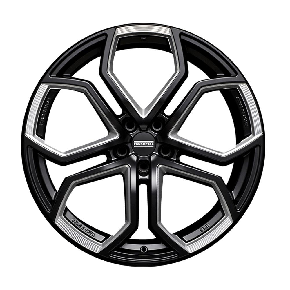 Fondmetal 185MM 9XR Wheel with Milled Finish (20x9"/5x5.09999999999999", 55mm Offset)