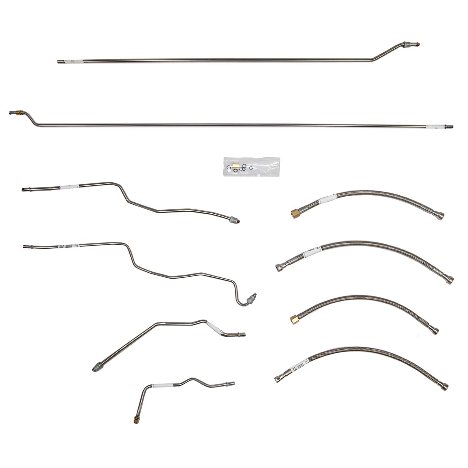Fine Lines TGL9401SS Fine Lines Fuel Line Kits Summit Racing