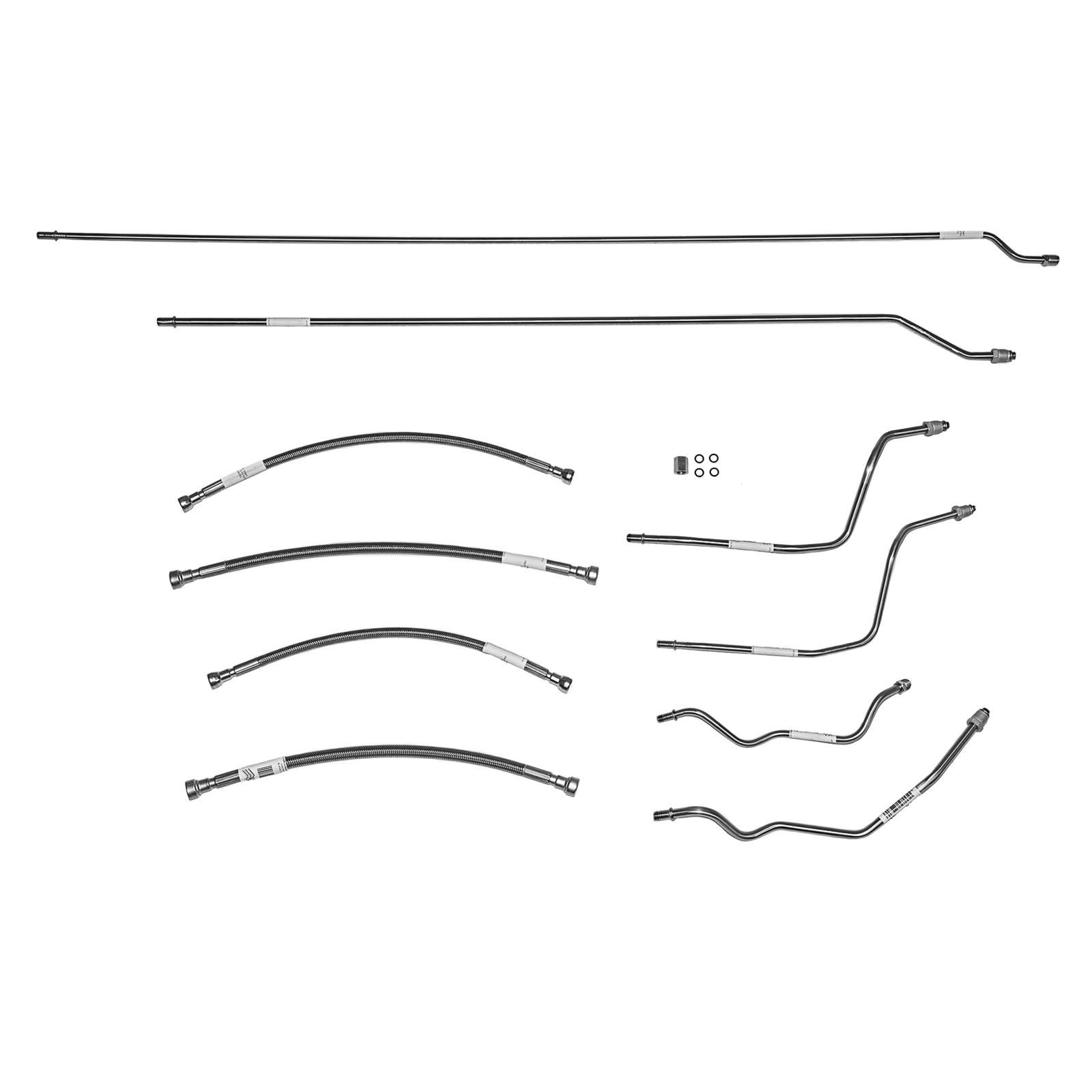 Fine Lines TGL9601SS Fine Lines Fuel Line Kits Summit Racing