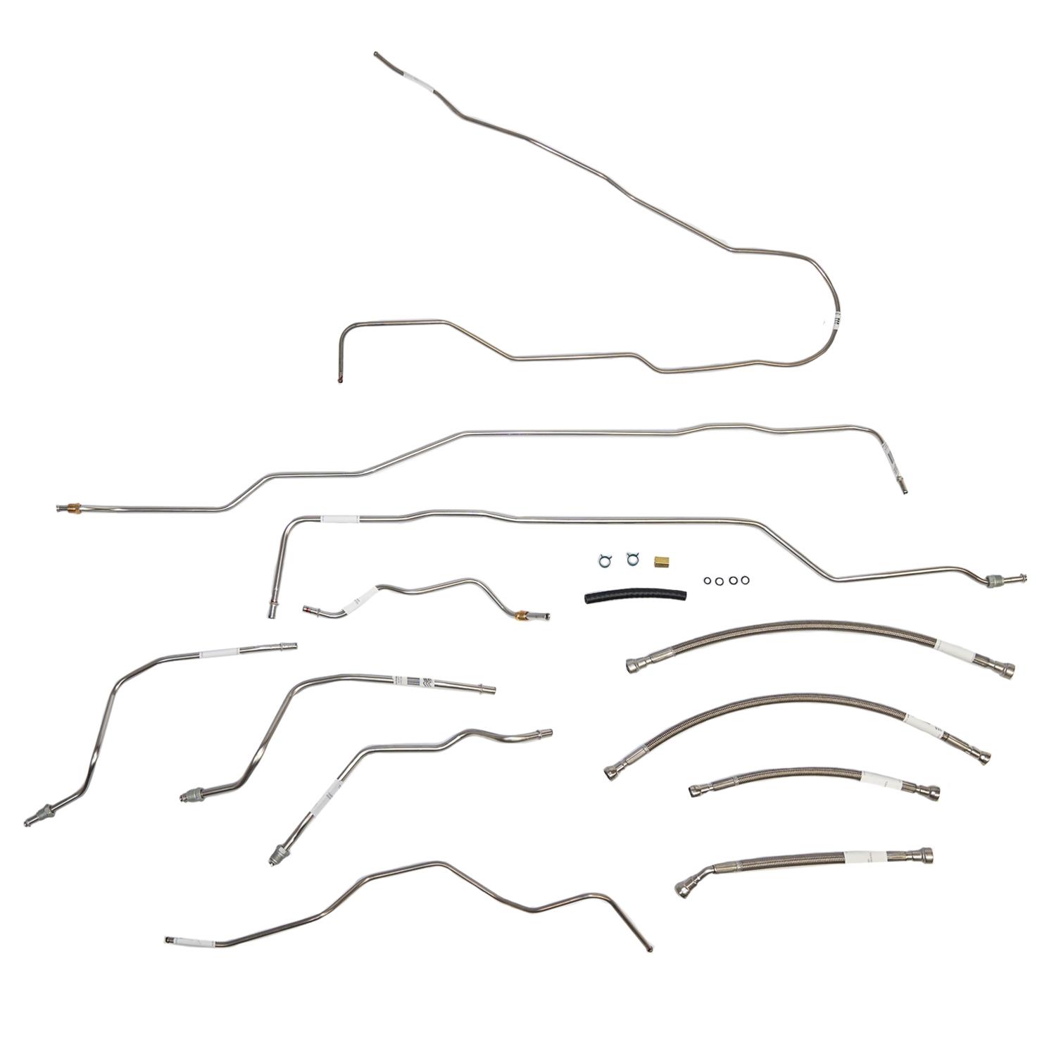 Fine Lines TGL9602SS Fine Lines Fuel Line Kits Summit Racing