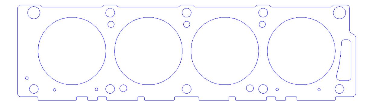 Flatout Gaskets 902434155 Flatout Gaskets RCC Copper Cylinder Head 
