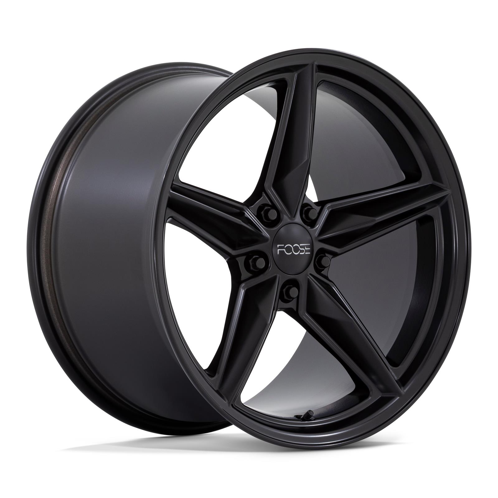 Foose F175200090+20 Foose CF8 Series Matte Black Wheels | Summit