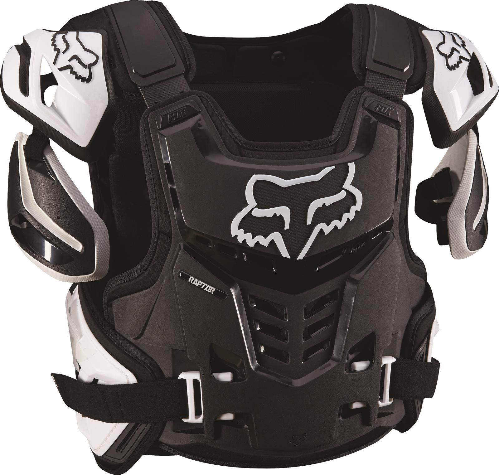 White/One Size Fox Racing Raptor Proframe LC Youth Roost Deflector Off-Road/Dirt Bike Motorcycle Body Armor