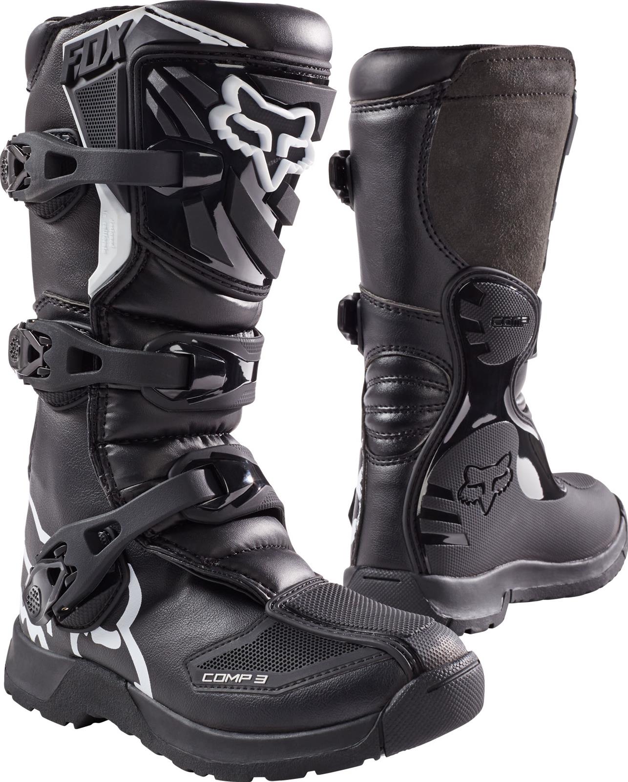 Fox Racing 18238-001-1 Fox Racing Comp 3 Youth Boots | Summit Racing