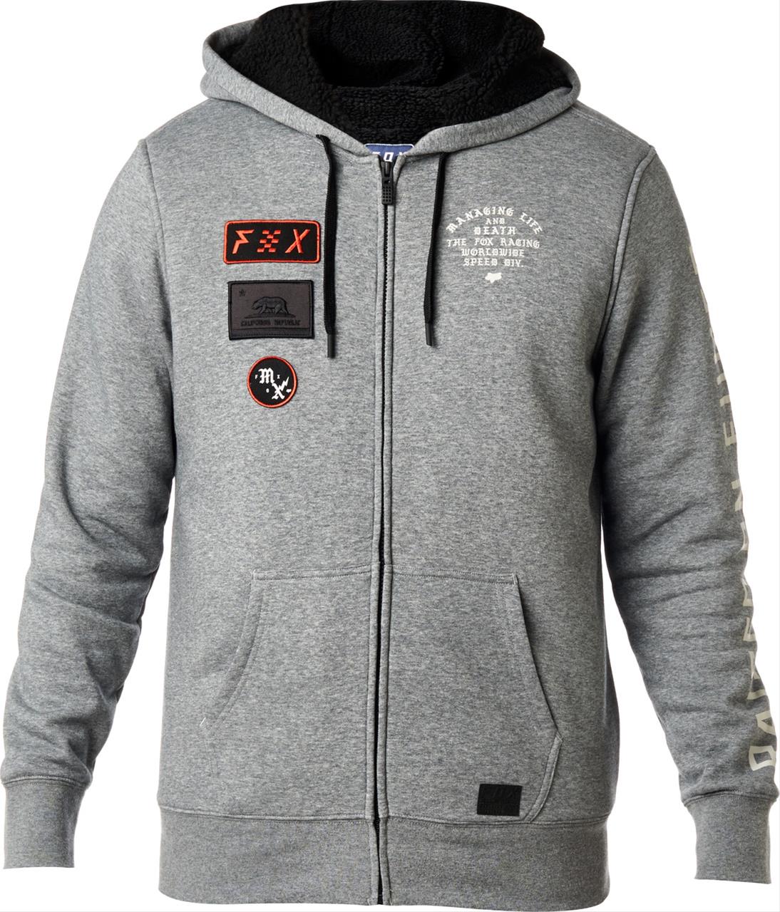 Fox Racing Pinnacle Crew Felpa Uomo In Misto Cotone 280g – Morbida E Calda, Con Grafica Iconica