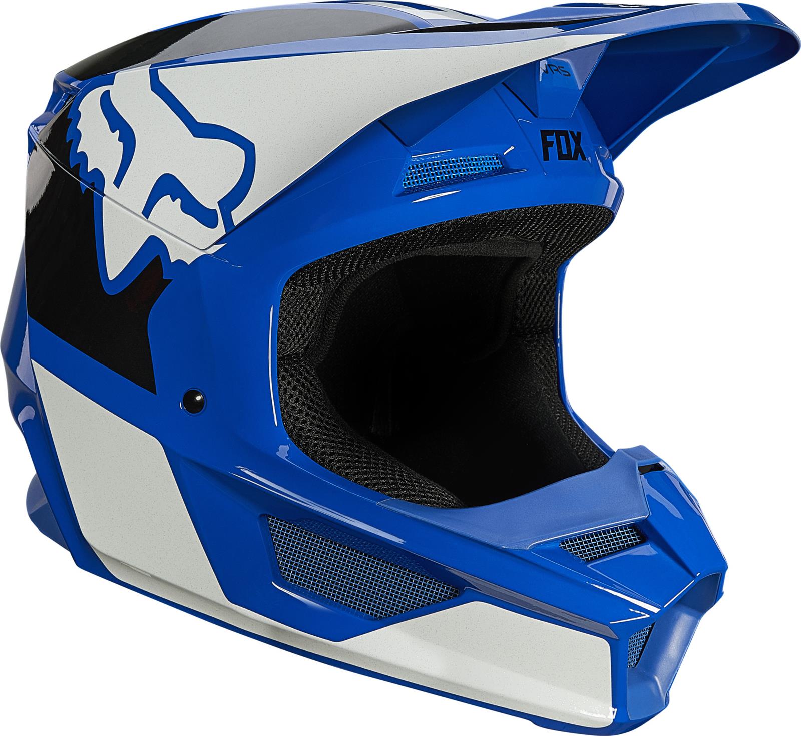 fox racing helmets blue