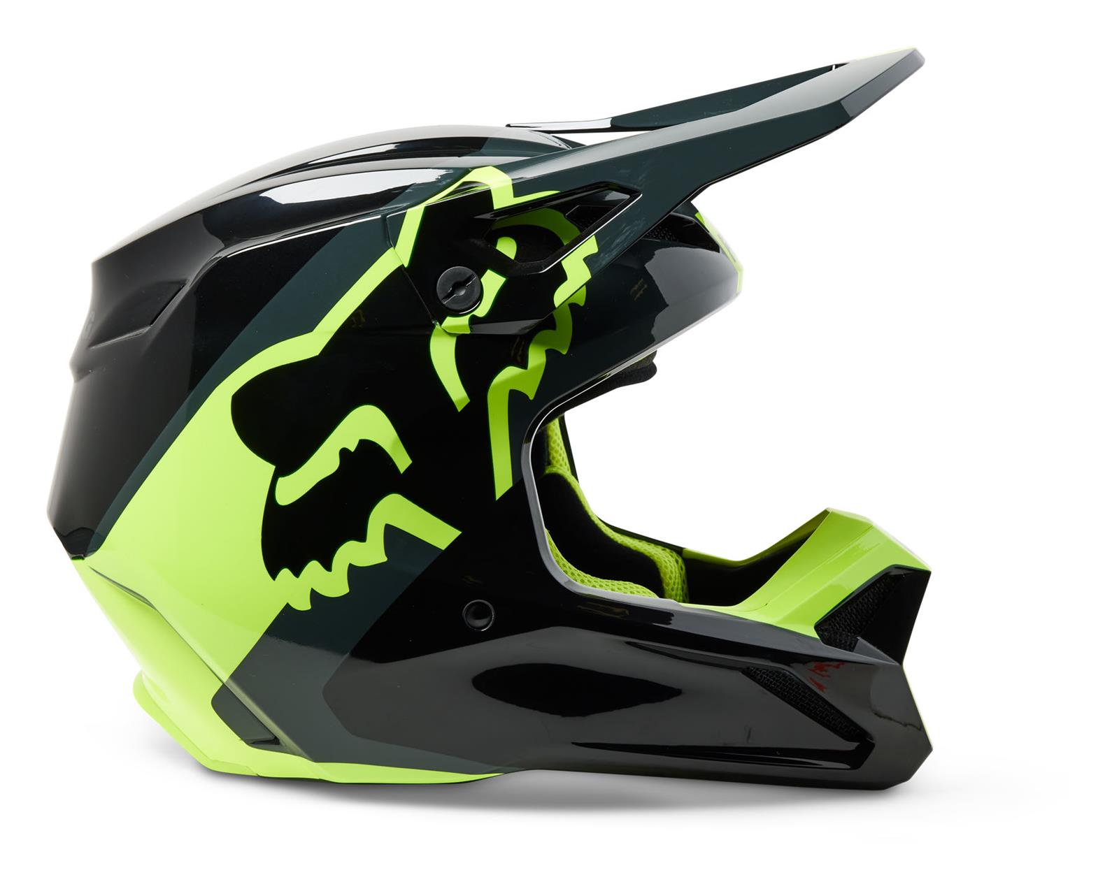 Fox Racing 30264-014-YL Fox Racing V1 Helmets | Summit Racing