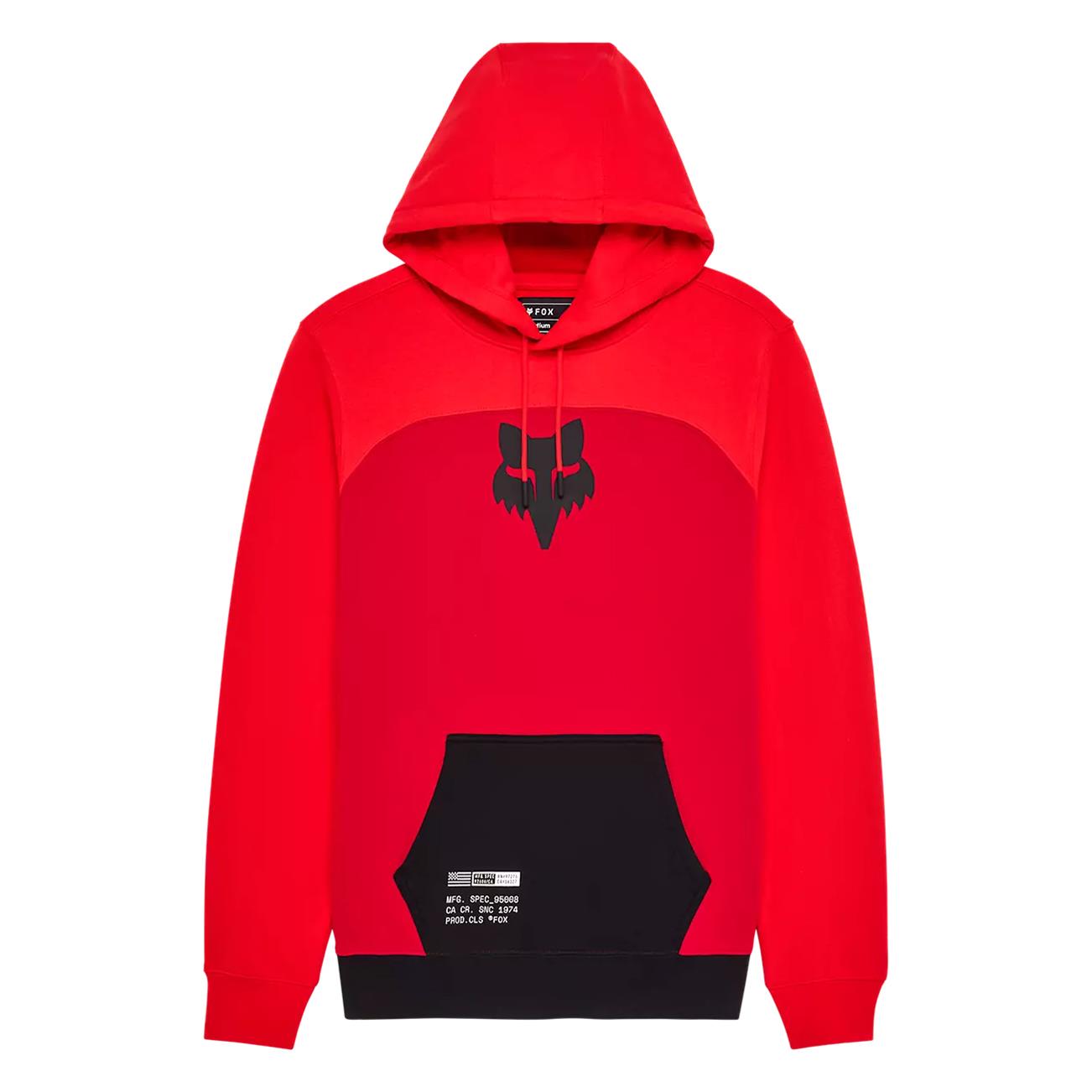 Fox Racing 36267-003-S Fox Racing Fracture Paneled Fleece Hoodies