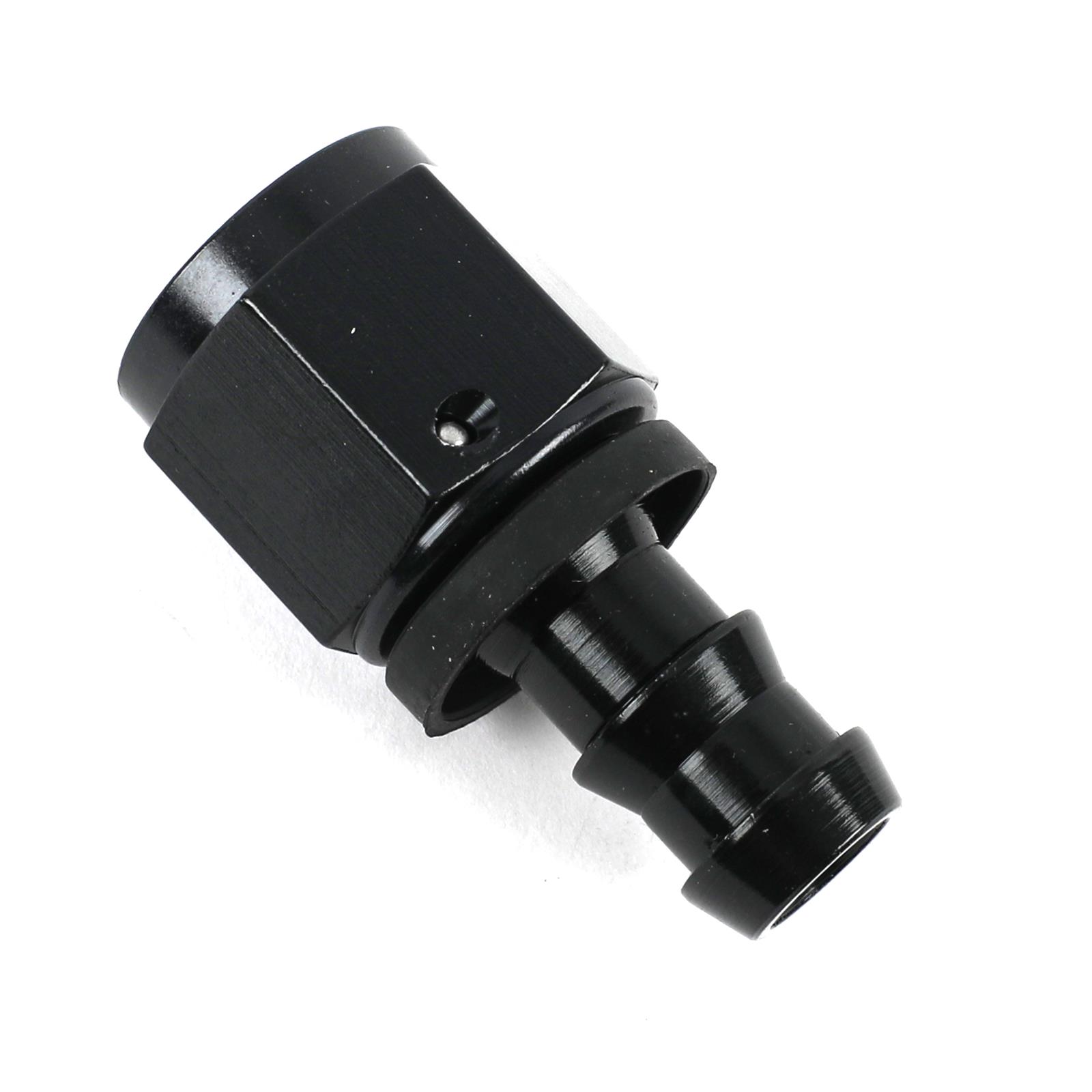 Fragola -10AN x 1/2 (-8)AN Push-Lite End Straight - Black thumbnail 2