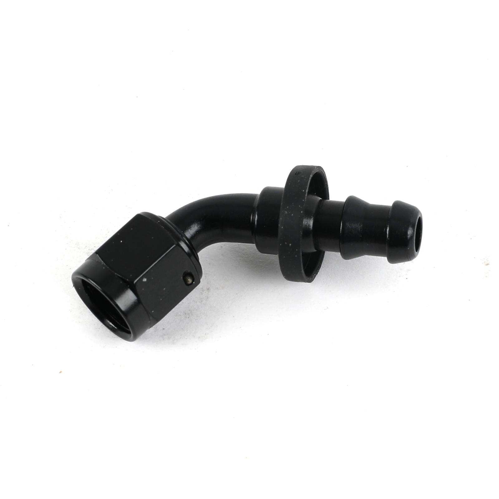 Fragola -6AN Push-Lite End 60 Degree - Black