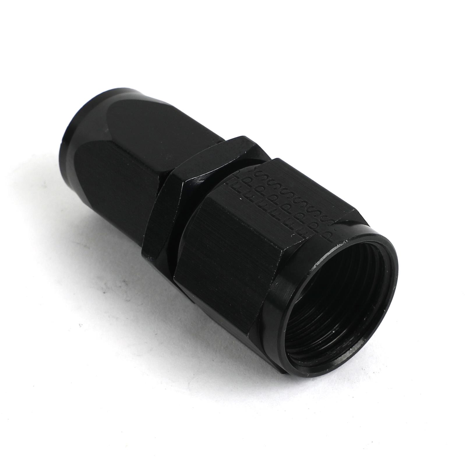 Fragola -10AN Fem. Nut x -8AN Hose Reducing Hose End - Black thumbnail 2