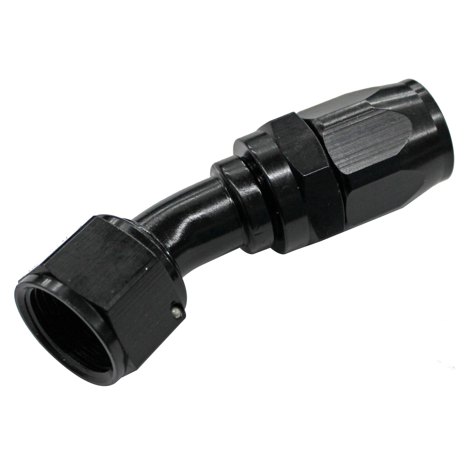 Fragola -8AN x 30 Degree Pro-Flow Hose End - Black