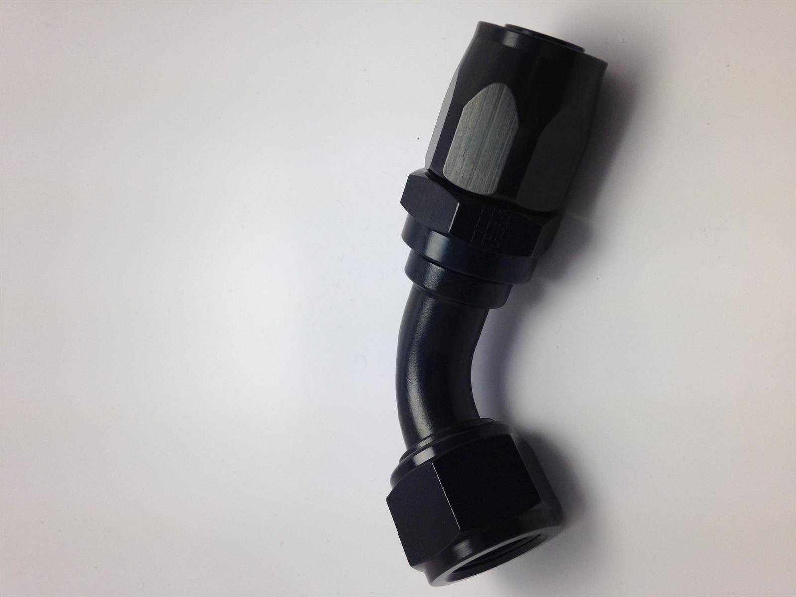 Fragola -6AN x 60 Degree Pro-Flow Hose End - Black