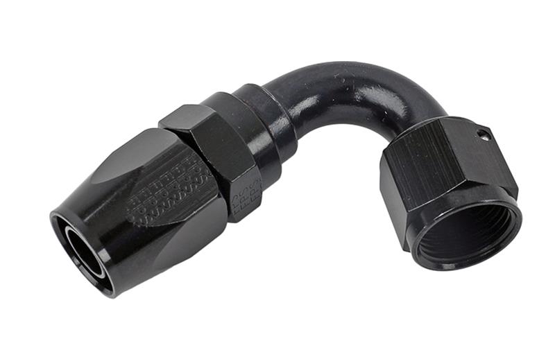 Fragola -10AN x 120 Degree Pro-Flow Hose End - Black