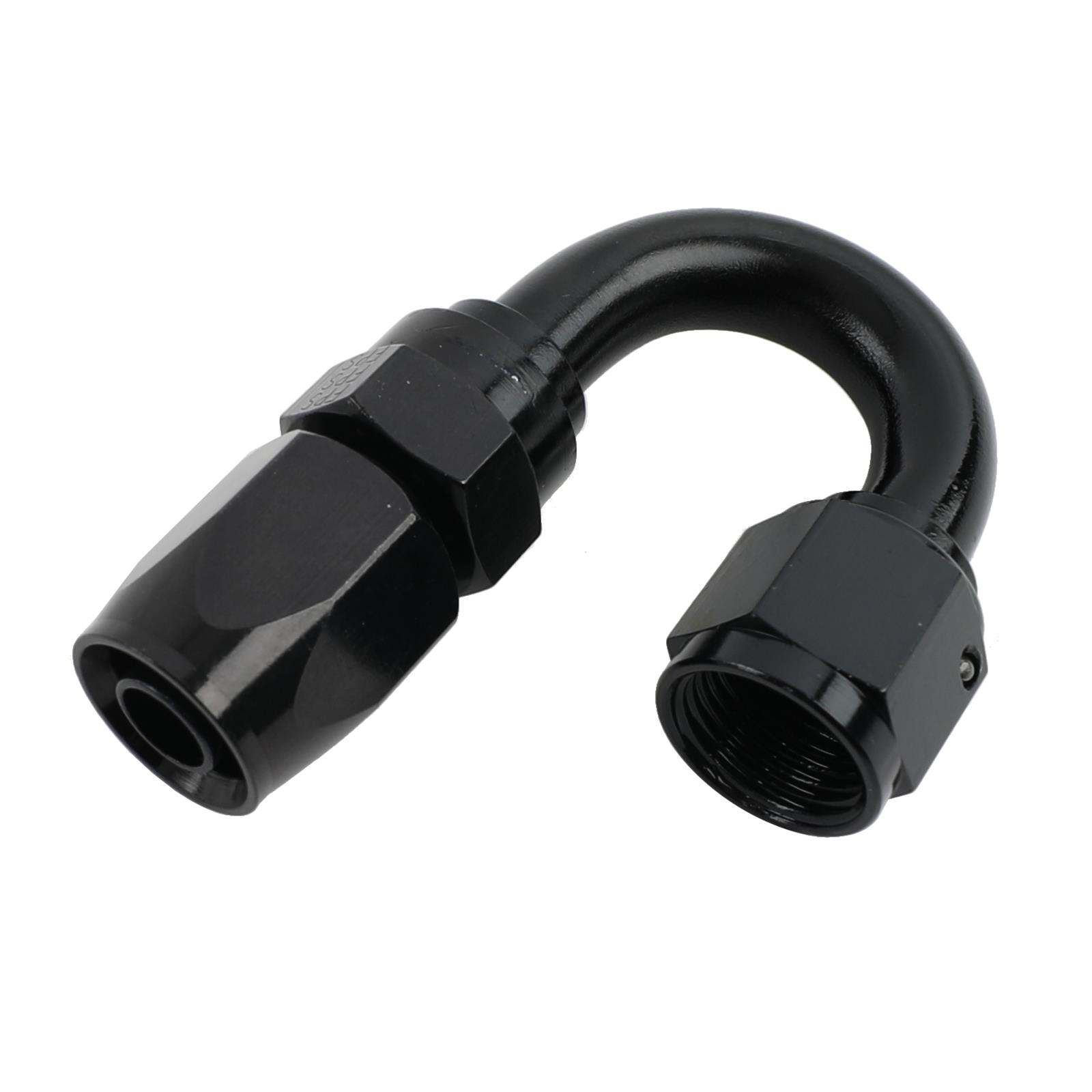 Fragola -8AN x 180 Degree Pro-Flow Hose End - Black