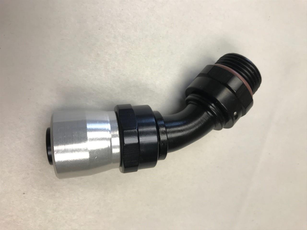 Fragola #10 45-Degree Crimp Hose Fitting 3104510 Fragola #10 45-Degree Crimp Hose Fitting 3104510
