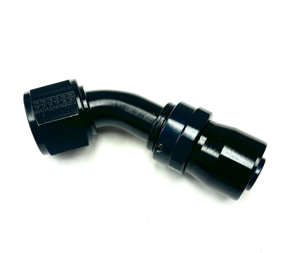 Fragola #12 45-Degree Hose Fitting - Crimp Style 3104512 Fragola #12 45-Degree Hose Fitting - Crimp Style 3104512